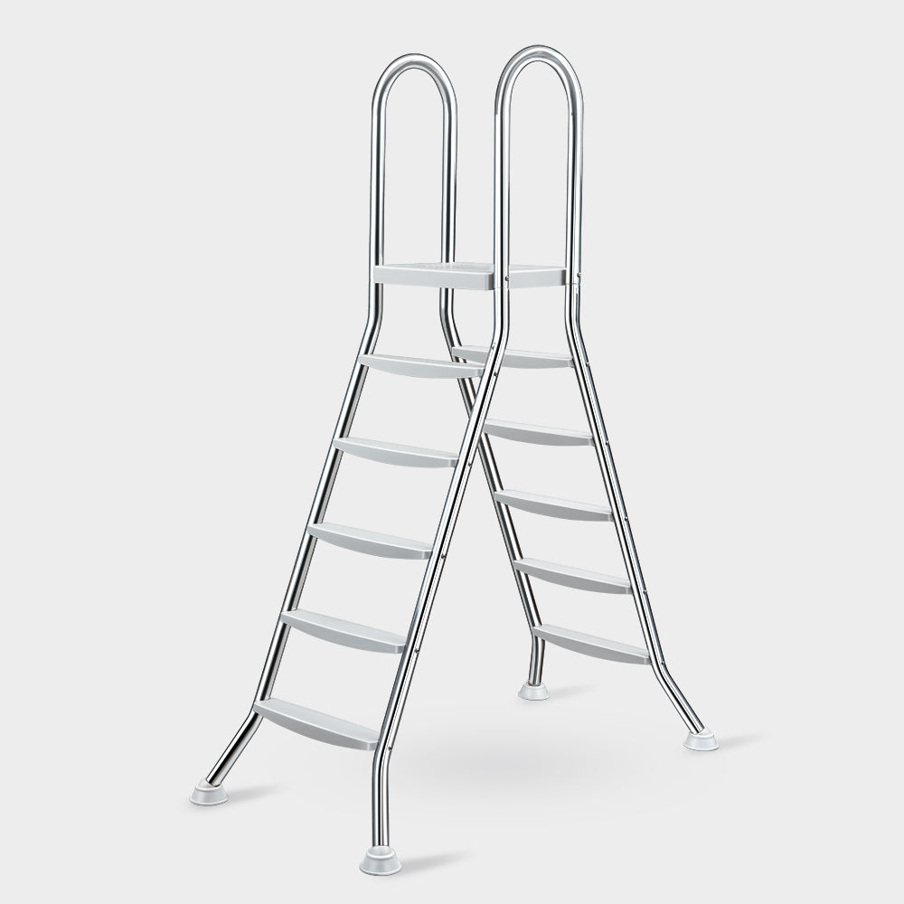 Hög poolstege "Comfort" 5 steg 1,35 m