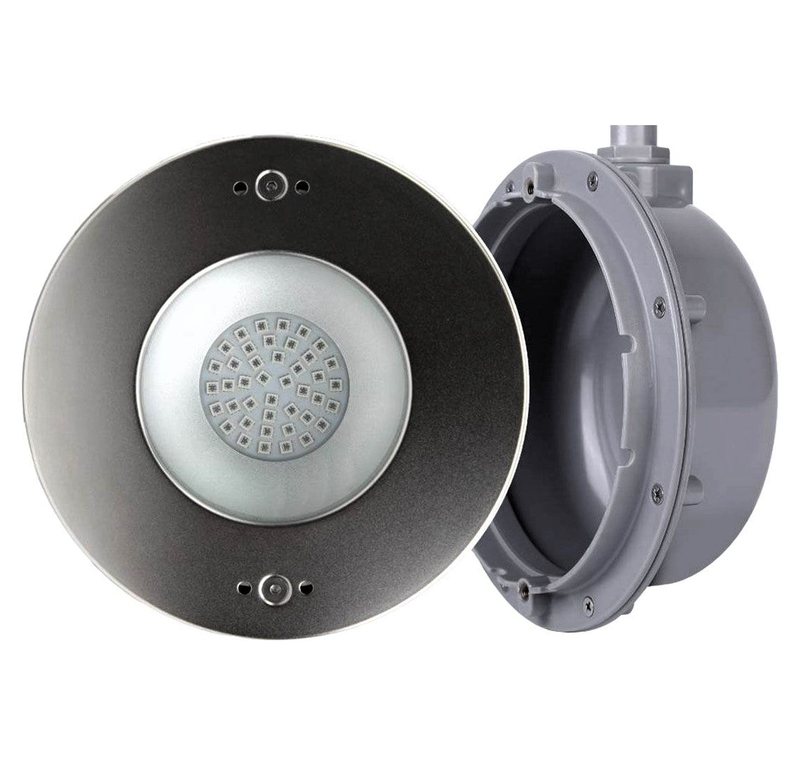 LED-poollampa Aquaviva HJ-RV-SS195S, 10 W NW, med tab