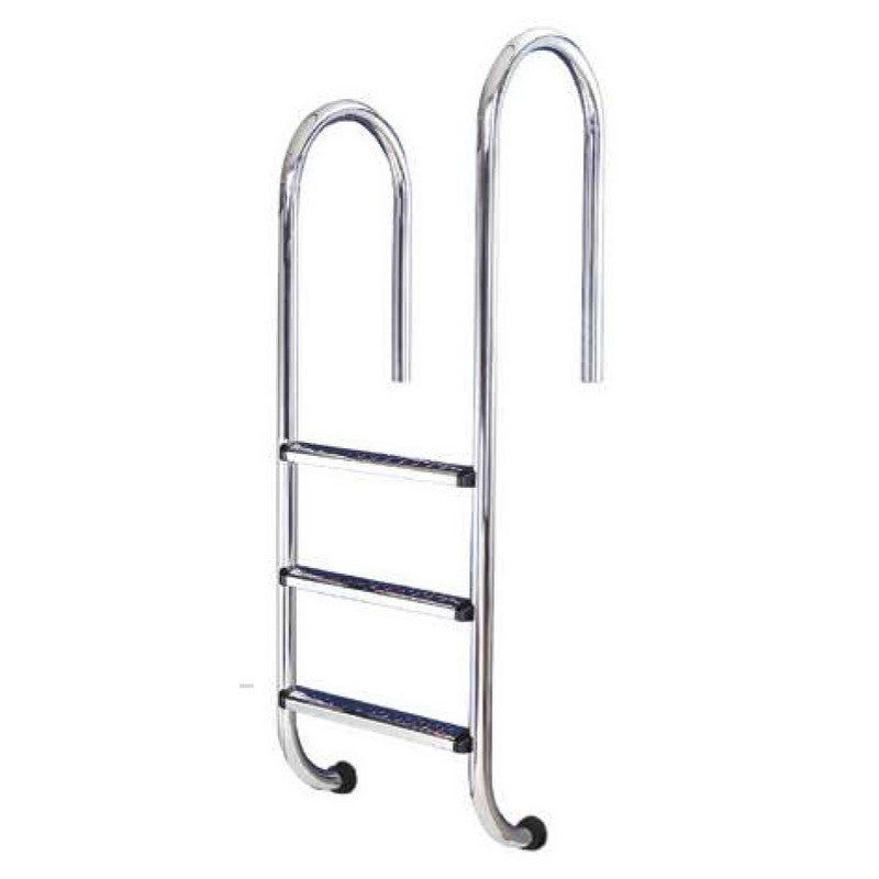 Poolstege Hayward Asymmetric Muro (3 Steg), för narrow sida, AISI-304