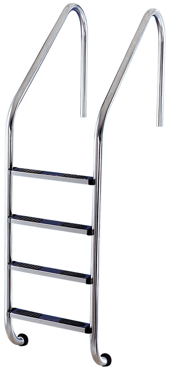 Poolstege Flexinox för överloppspool (4 Steg), AISI-316L