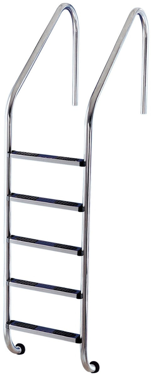 Poolstege Flexinox för överloppspool (5 Steg), AISI-316L