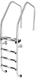 Poolstege Flexinox för överloppspool Special (4 Steg), AISI-316L