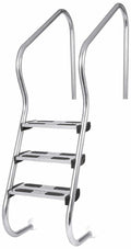 Poolstege Flexinox Easy Access elektropolerad (3 Steg), AISI-316L