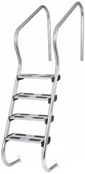 Poolstege Flexinox Easy Access elektropolerad (4 Steg), AISI-316L