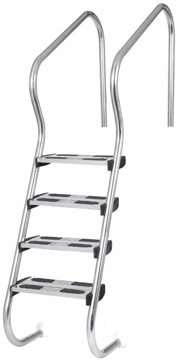 Poolstege Flexinox Easy Access elektropolerad (4 Steg), AISI-316L
