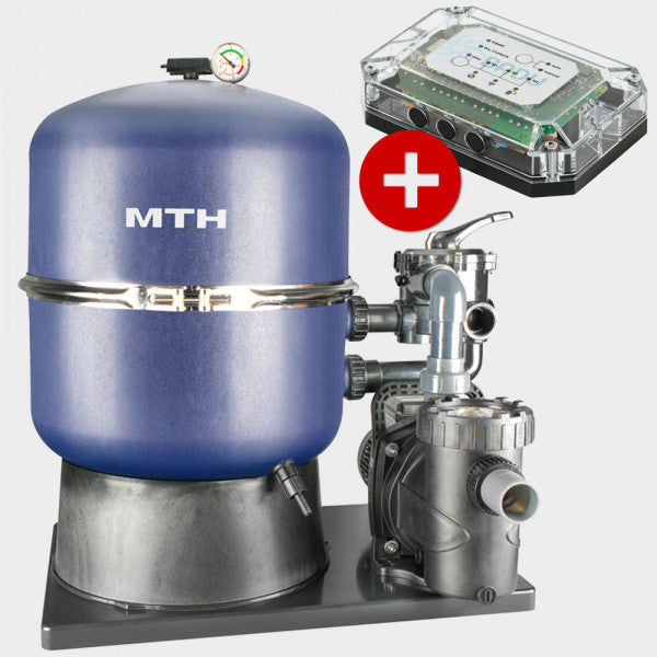 Sandfiltersystem PREMIUM 500 med Speck SuperPRO EcoTouch-Pro II + BADU NetLink