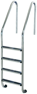 Poolstege Flexinox Standard elektropolerad (4 Steg), AISI-316L