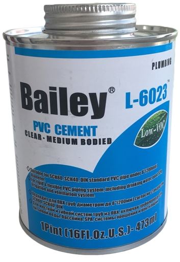 PVC-lim, transparent (Bailey L-6023)