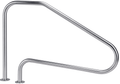 Pool handledare Flexinox 87168019 för romersk trappa FX-01 (1255 mm, förankring, AISI-316L)