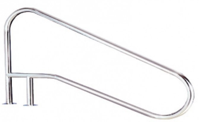 Pool handledare Flexinox 87468021 för romersk trappa FX-02 (1405 mm, fläns, AISI-316L)