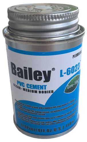 PVC-lim, transparent (Bailey L-6023)
