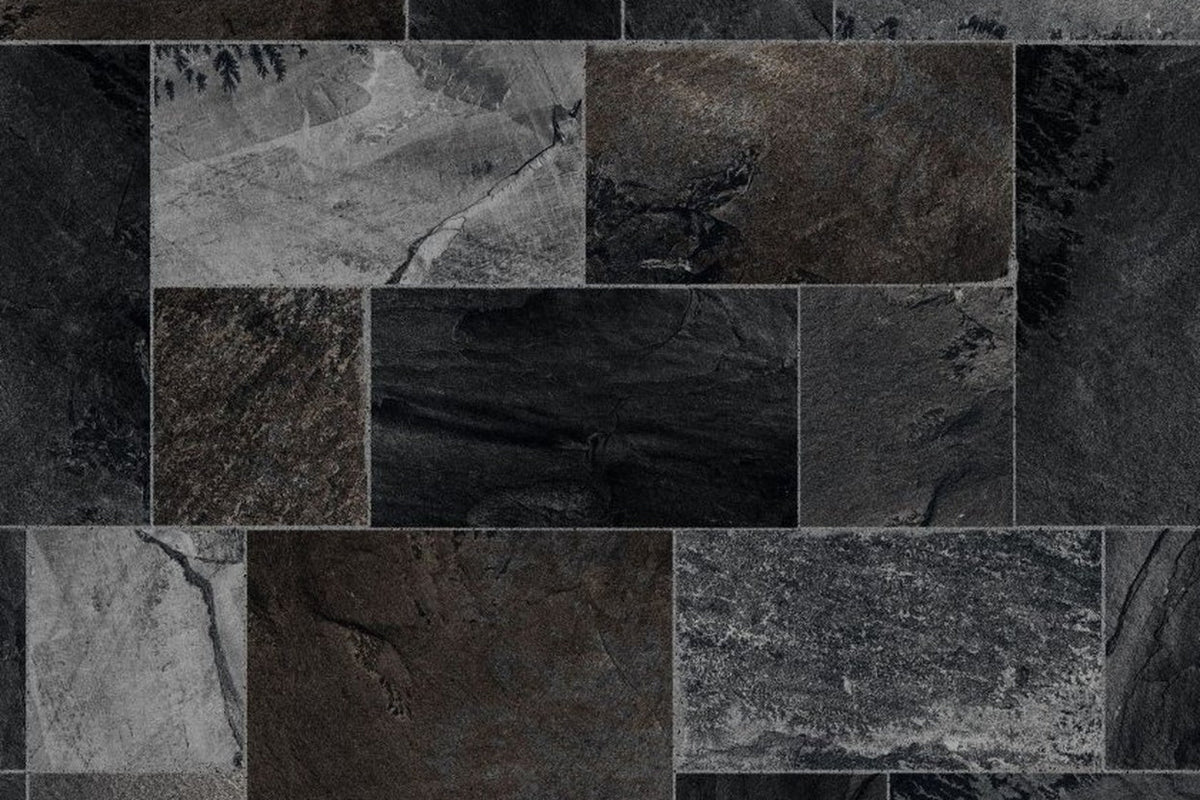 Swatch: Brown Basalt - Poolpaket med helgavel trappa