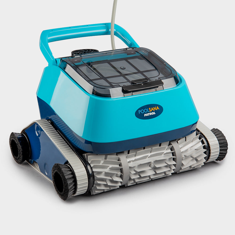 POOLSANA Patrol poolrobot för rengöring av golv/väggar/vattenledningar