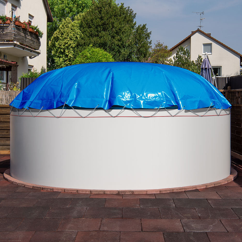 MTH Air Protect poolskydd rund, blå