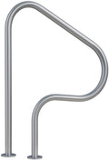 Pool handledare Flexinox 87164018 för romersk trappa FX-04 (800 mm, förankring, AISI-316L)