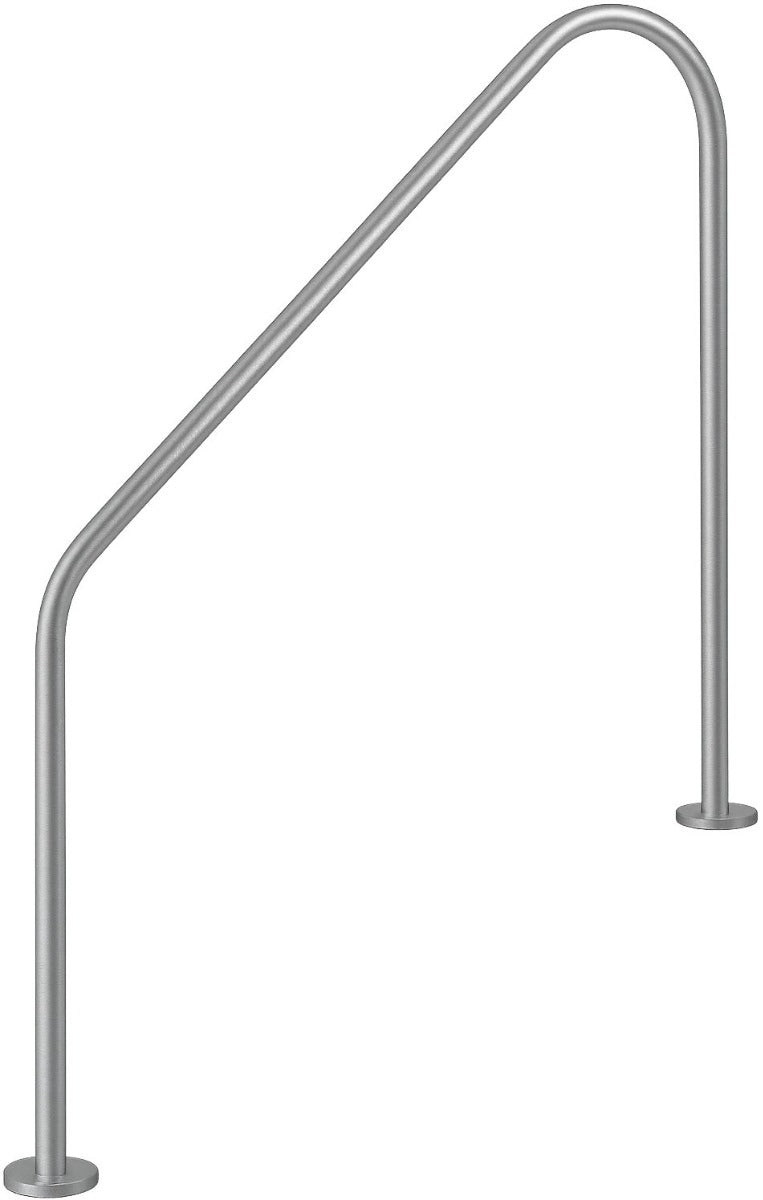 Pool handledare Flexinox 87162251 för romersk trappa 2-BEND (1524 mm, förankring, AISI-316L)