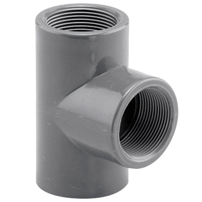 PVC T-koppling 90°, med invändig gänga (Astore, 1 1/2"-2")