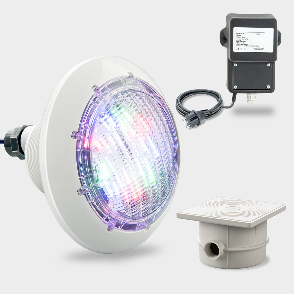 LED-poolbelysning RGB 30W