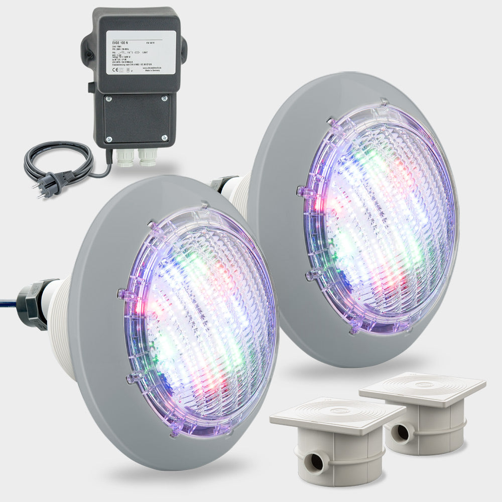 LED-poolbelysning RGB 30W