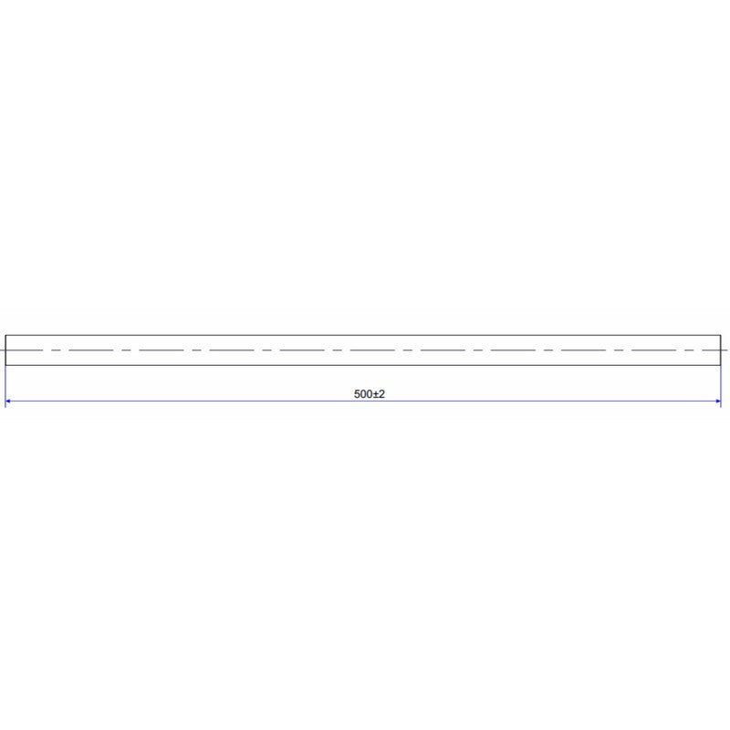 Handledare för pool Emaux L050 (50 cm), AISI-304