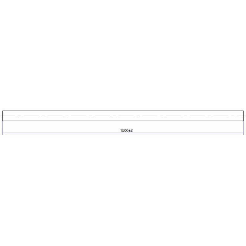 Handledare för pool Emaux L150 (150 cm), AISI-304