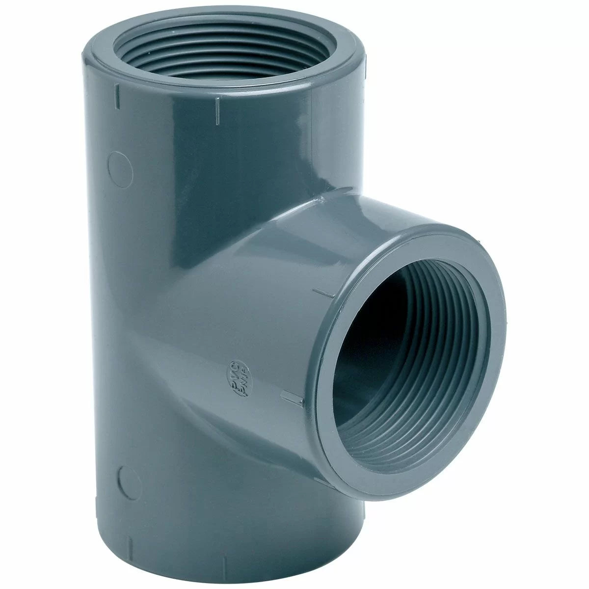 PVC T-koppling 90°, med invändig gänga (Astore, d32-d90 mm)